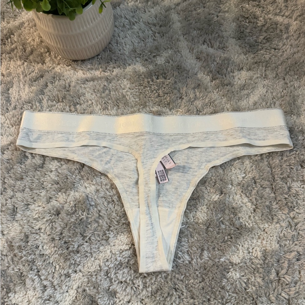 Victoria’s Secret Sparkly Logo Thong 2pc Bundle - Picture 4 of 7